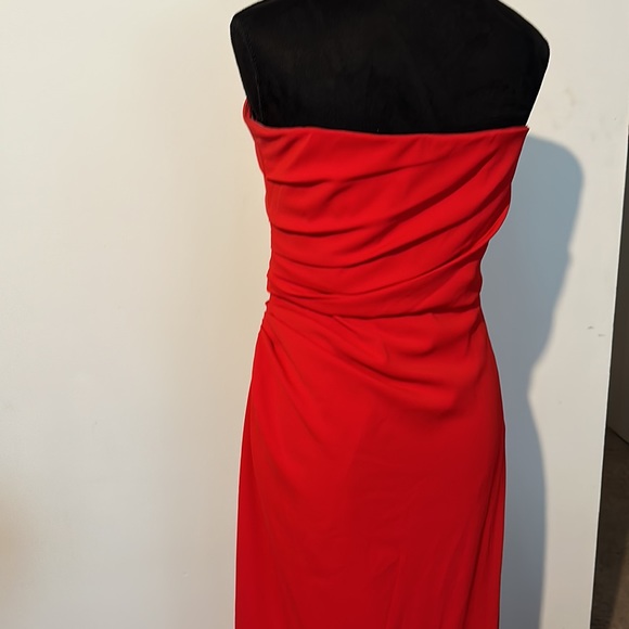 Badgley Mischka Red Evening Gown (NWT) - Picture 8 of 9